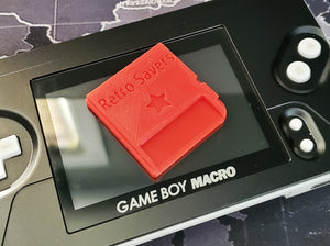 RetroSavers 3D Printed Placeholder Cartridge for Game Boy Macro + DS