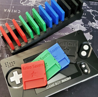 RetroSavers 3D Printed Placeholder Cartridge for Game Boy Macro + DS