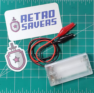 RetroSavers AA Battery Supply with Leads & ON/OFF Switch