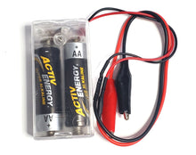 Load image into Gallery viewer, RetroSavers AA Battery Supply with Leads &amp; ON/OFF Switch